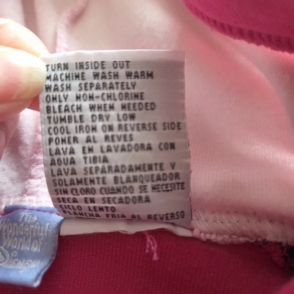 Vintage Disney Minnie Mouse Velour‎  Zip Up Jacket Hoodie Sz. 24 Months